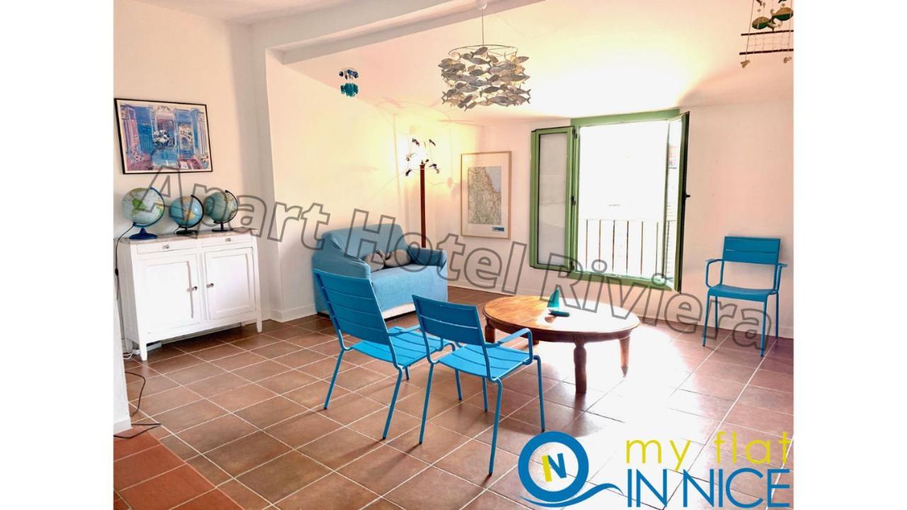 Aparthotel Riviera - Sea View - Amazing Large 3 Bedrooms With Sea View Ac - Old Town- Promenade Des Anglais Nicea Zewnętrze zdjęcie