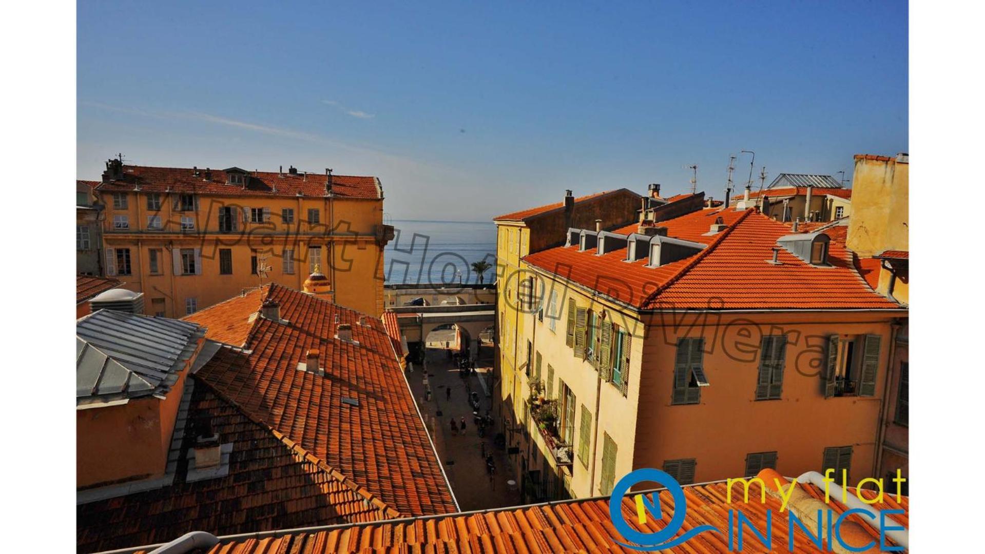 Aparthotel Riviera - Sea View - Amazing Large 3 Bedrooms With Sea View Ac - Old Town- Promenade Des Anglais Nicea Zewnętrze zdjęcie